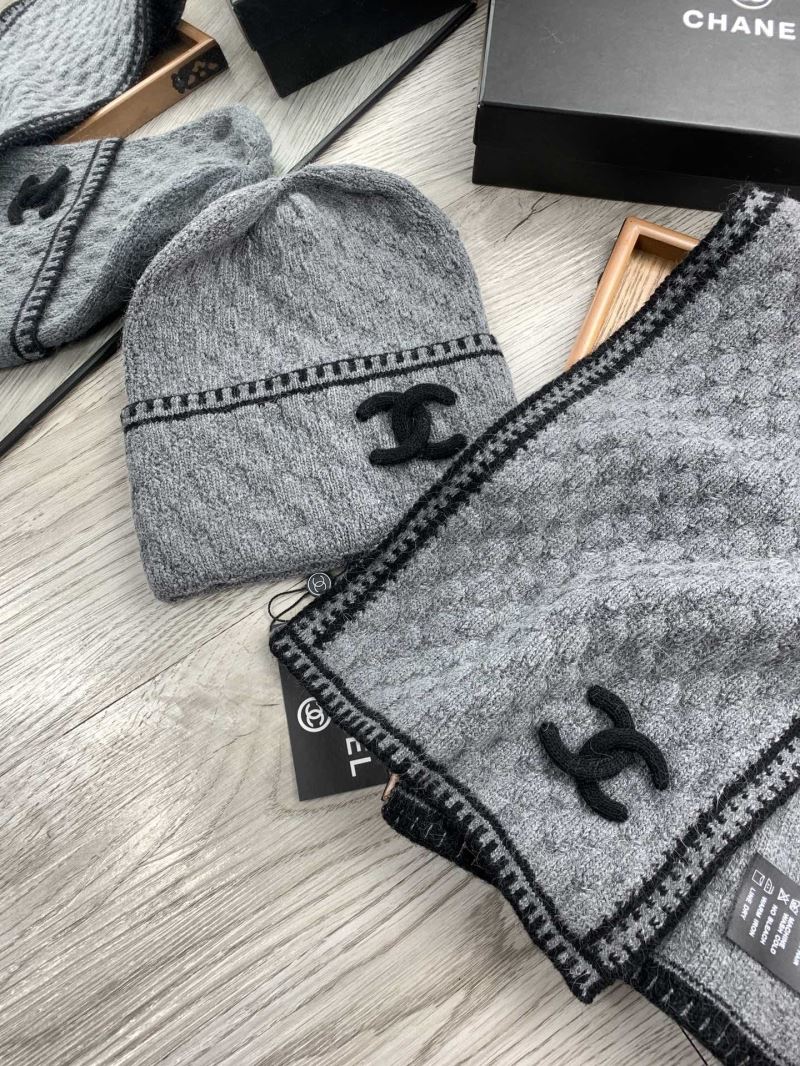 Chanel Caps Scarfs